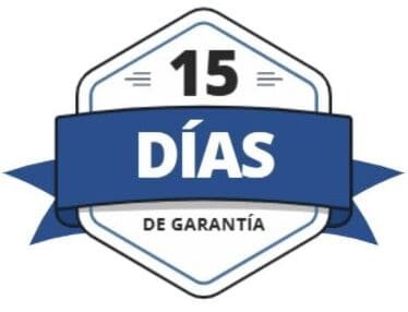 Logo de garantía de satisfacción por 15 días